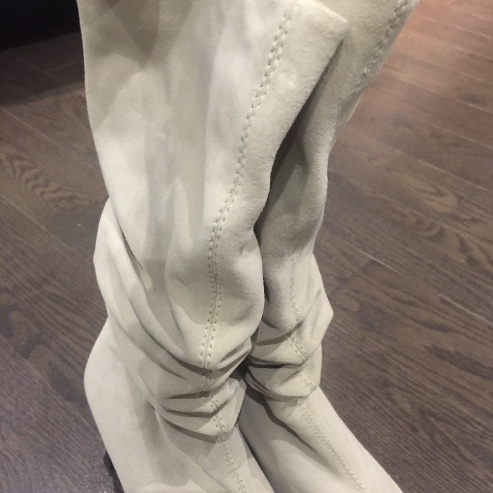 Aldo suede leather heeled boots - Picture 2 of 9